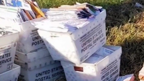 Un lote de la correspondencia abandonada