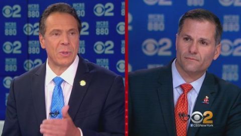 Andrew Cuomo y Marc Molinaro