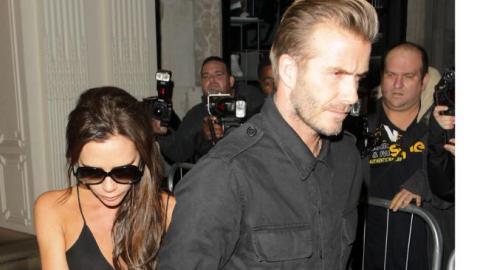 Victoria y David Beckham