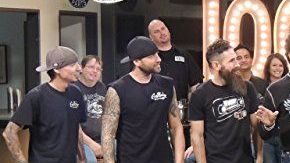 Protagonistas del show Fast N' Loud en su 'bodyshop': Monkey garage