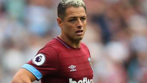 Javier Hernández y el West Ham United no pasaron de octavos en la Copa de la Liga. (Foto: Marc Atkins/Getty Images)