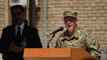 El general Scott Miller, al mando de las fuerzas de EEUU  y de OTAN en Afganistán.