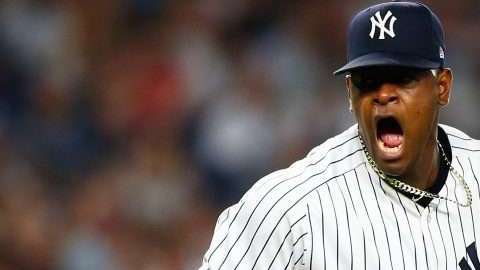 Luis Severino intentará llevar a los Yankees adelante en la postemporada.  (Foto: Mike Stobe/Getty Images)