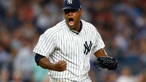 Luis Severino intentará llevar a los Yankees adelante en la postemporada. (Foto: Mike Stobe/Getty Images)
