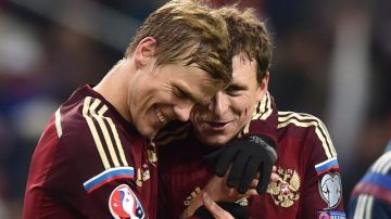 Aleksandr Kokorin y Pavel Mamaev avergüenzan al fútbol ruso. (Foto: KIRILL KUDRYAVTSEV/AFP/Getty Images)