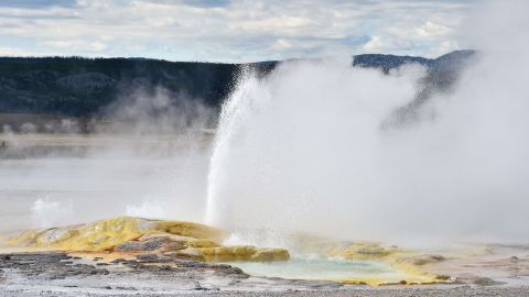 El Parque Nacional de Yellowstone en Wyoming. AFP