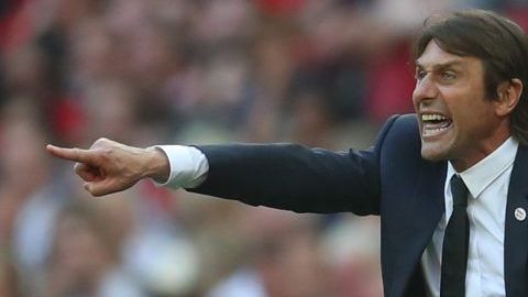 El técnico italiano Antonio Conte tuvo discrepancias con el Real Madrid. (Foto: Catherine Ivill/Getty Images)