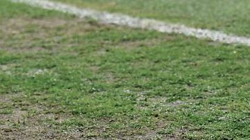 La cancha del estadio Azteca sigue en deplorables condiciones. 
(Foto: Imago7/Etzel Espinosa)