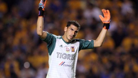 Nahuel Guzmán, portero argentino de los Tigres de la UANL. (Foto: Imago7)