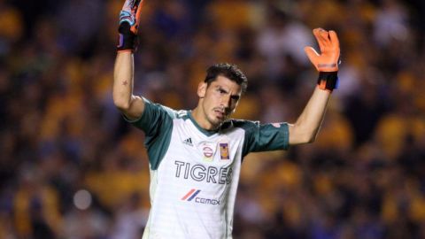 Nahuel Guzmán, portero argentino de los Tigres de la UANL. (Foto: Imago7)