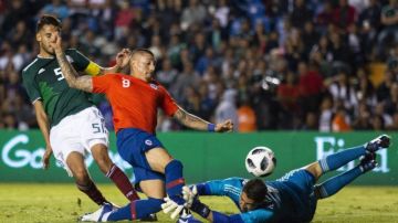 La selección mexicana sucumbió ante su similar de Chile. (Foto: Imago7/Miguel García)