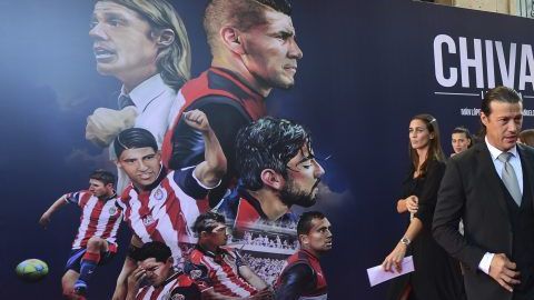 Matías Almeyda durante la presentación de la Película Chivas durante el Festival Internacional de Cine de Morelia. (Foto: Imago7/Carlos Cuin)
