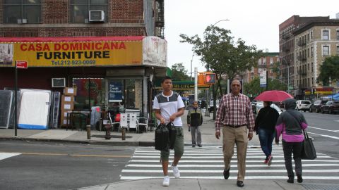 La Avenida St Nicholas en Washington Heights es considerada una de las arterias de la 'Pequeñ República Dominicana'. Foto: Pablo Ayerra / El Diario