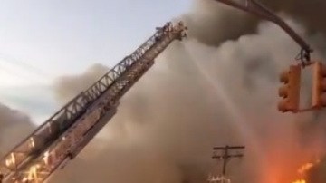 La explosión sucedió el lunes en la tarde