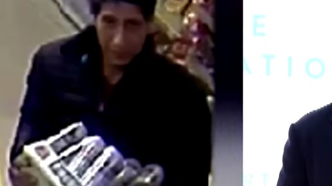 El sospechoso tiene un gran parecido con el actor.
