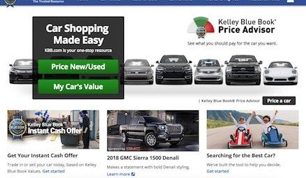 Kelly Blue Book estima el valor de tu auto totalmente gratis