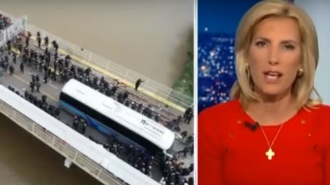 La presentadora Laura Ingraham es simpatizante del presidente Trump.