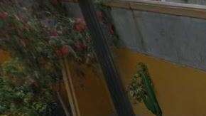 El hombre reconoció a su ex por la vestimenta.