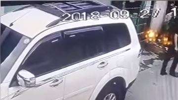 La pequeña no sabía al peligro al que se estaba exponiendo.