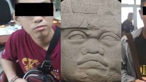 Fueron 15 esculturas dañadas.