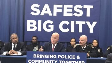 El comisionado de policía James O’Neill anunció el incremento del programa policía comunitaria a toda la ciudad