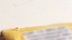 El artefacto fue enviado en un paquete para productos delicados.