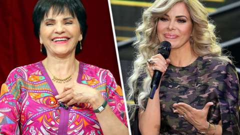 Pati Chapoy y Gloria Trevi
