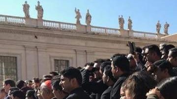 Jóvenes que forman parte de la Alianza Nacional TPS   viajaron al Vaticano para presenciar la canonización de Monseñor Óscar Arnulfo Romero.