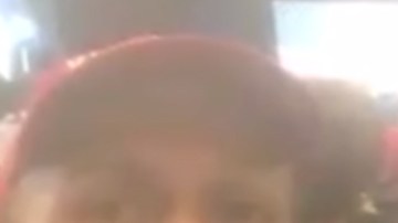 Sayoc en un "rally" a favor de Trump