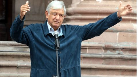 Andrés Manuel López Obrador, presidente electo de México.