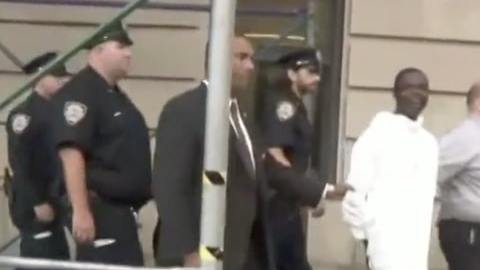 Shawn Smith al ser detenido