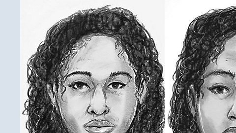 Bocetos de las víctimas no identificadas
