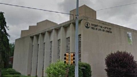 La sinagoga "Tree of Life" fue escenario de una masacre. El presunto autor, Robert Bowers, había difundido sus amenazas en las redes sociales. Foto: "Anti-Defamation League" (ADL).