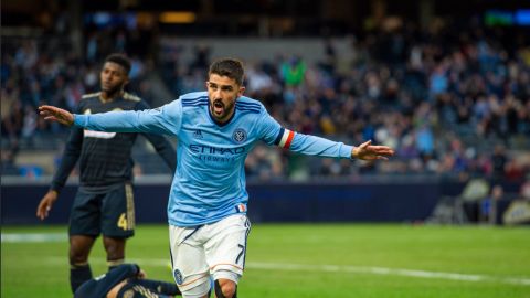 David Villa marcó su gol número 14 de la temporada