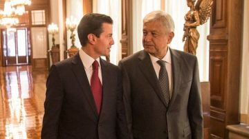 Enrique Peña Nieto y Andrés Manuel López Obrador.