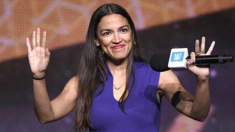 Alexandria Ocasio-Cortez.