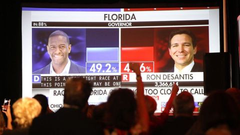 La incógnita de quién será el próximo gobernador de Florida no está resuelta.