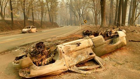 El incendio Camp en Butte es devastador.