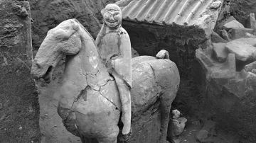 Las figuras son posteriores a los soldados de terracota de Xi'an.