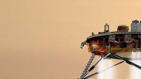 InSight entró en la atmósfera marciana a 19,800 km por hora.