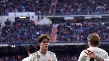 Real Madrid se topó con un Real Valladolid difícil en el Santiago Bernabéu. (Foto: EFE/Fernando Villar)