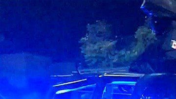 Policías en el área de la detención de Ángel Humberto Chávez Gastélum. EFE