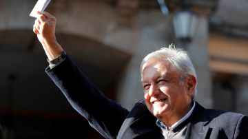 López Obrador tomará posesión de la presidencia el 1 de diciembre.
