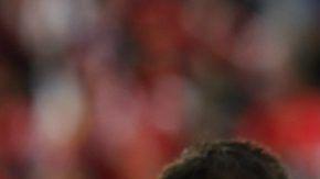 El delantero del Sevilla André Silva celebra su gol al Valladolid en el estadio Sánchez Pizjuan.