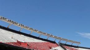 El estadio de River Plate en Buenos Aires fue allanado por la justicia argentina.
