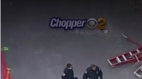 Imagen aérea del accidente