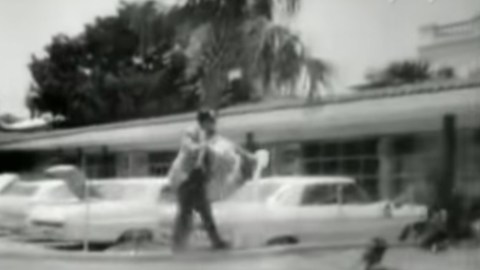 El momento fue registrado en video.