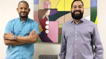 Alan y Nestor Tavares, fundadores de la plataforma de venta en la red de productos latinos desde origen Brands Of./Cortesía