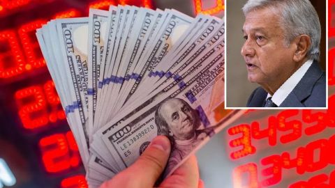 El dólar estadounidense avanza frente al peso mexicano.