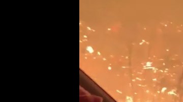 El Camp Fire de Chico. Captura